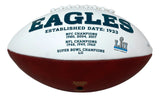 Jalen Carter Signed Philadelphia Eagles Logo Football JSA ITP Sports Integrity