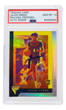 Jalen Green Signed Rockets 2021 Panini Chronicles Silver Prizm RC #229 PSA/DNA 10 Sports Integrity
