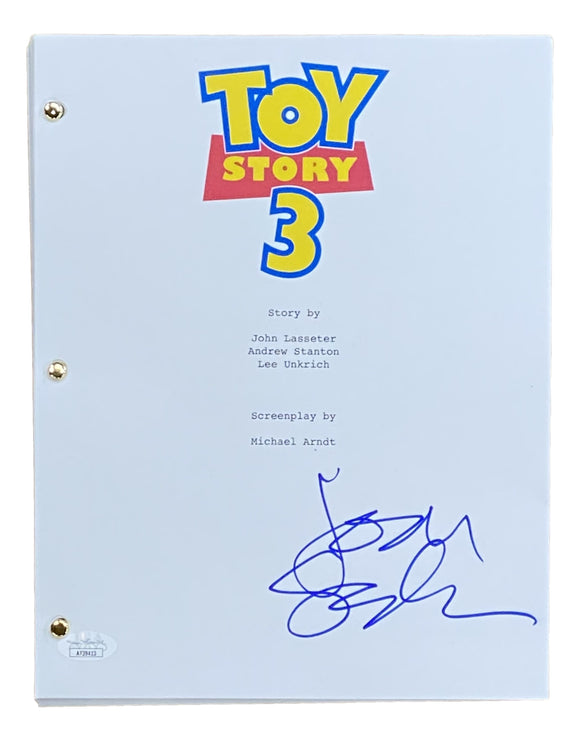 Joan Cusack Signed Toy Story 3 Full Movie Script JSA Sports Integrity