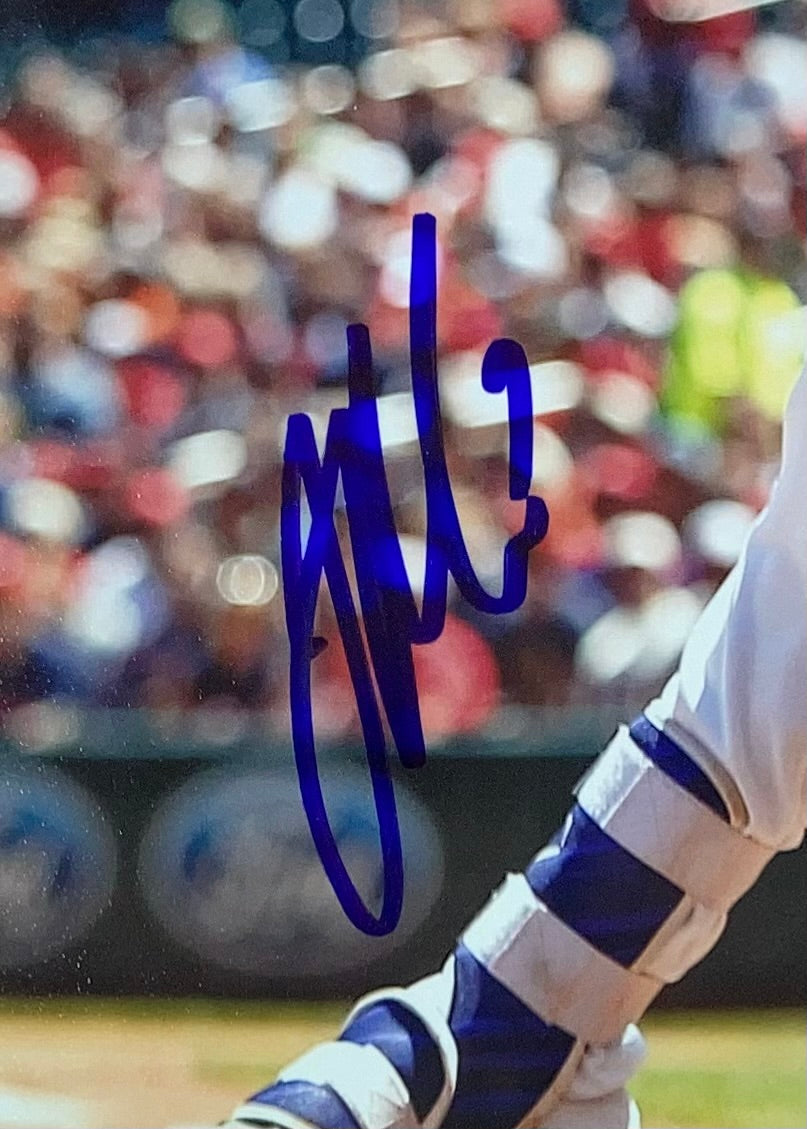 Joe Mauer Signed Framed 11x14 Minnesota Twins Photo BAS