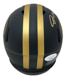 Joe Montana Signed San Francisco 49ers Eclipse Mini Speed Helmet JSA Sports Integrity