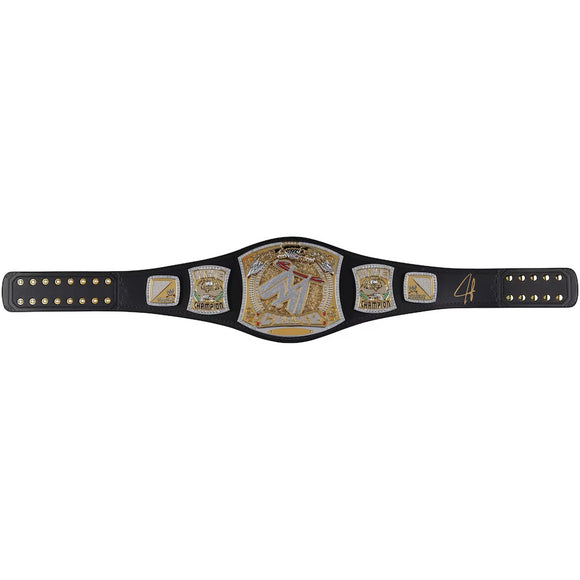 John Cena Signed WWE Spinner Replica Championship Belt
