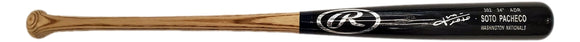Juan Soto New York Yankees Signed Rawlings Game Model Baseball Bat BAS