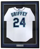 Ken Griffey Jr. Signed Framed Seattle Mariners Nike Baseball Jersey JSA Hologram