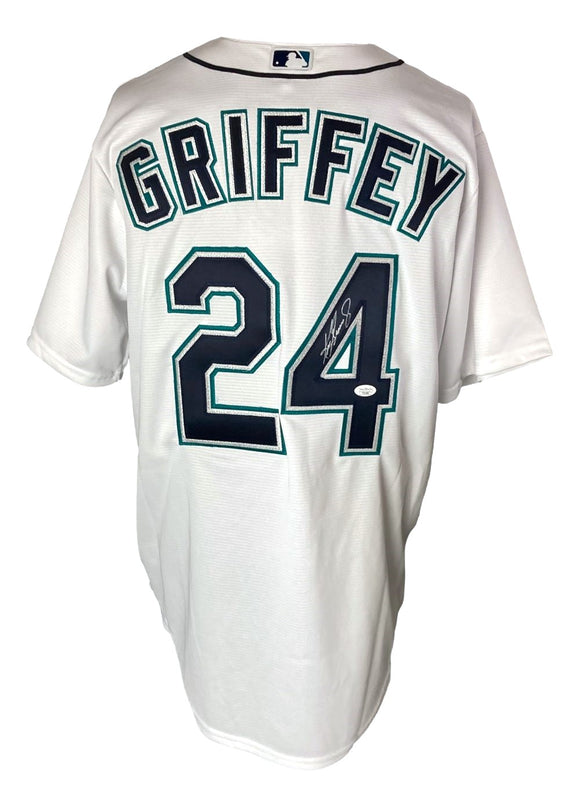 Ken Griffey Jr. Signed Seattle Mariners Nike Baseball Jersey JSA Hologram