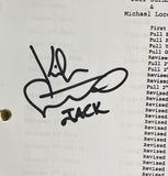 Kiefer Sutherland Signed 24 Tv Episode Script Jack Inscription JSA ITP Sports Integrity