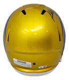Kyren Williams Signed Los Angeles Rams FS Flash Replica Speed Helmet BAS ITP