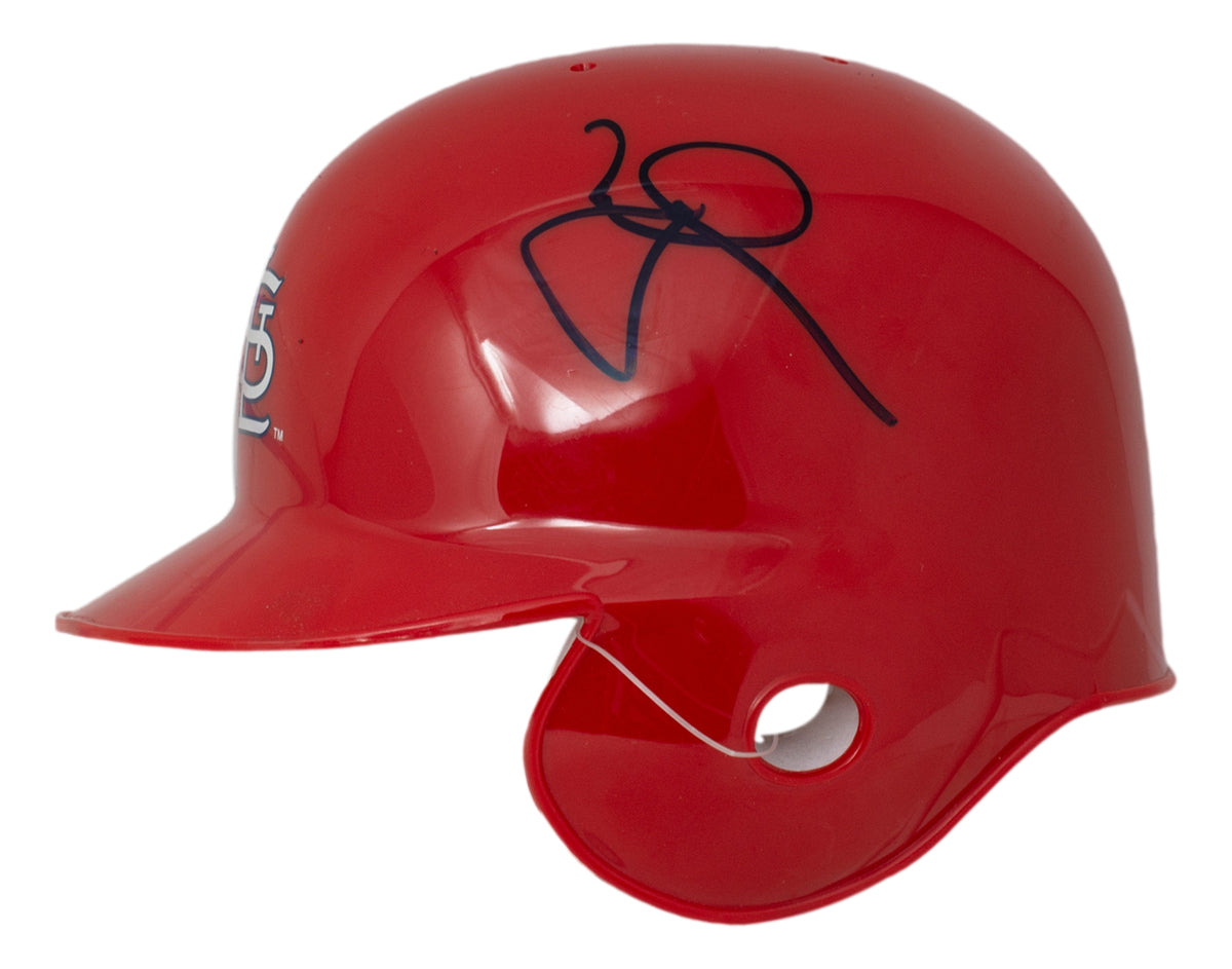 Mark McGwire Signed Cardinals MLB Mini Batting Helmet BAS Hologram