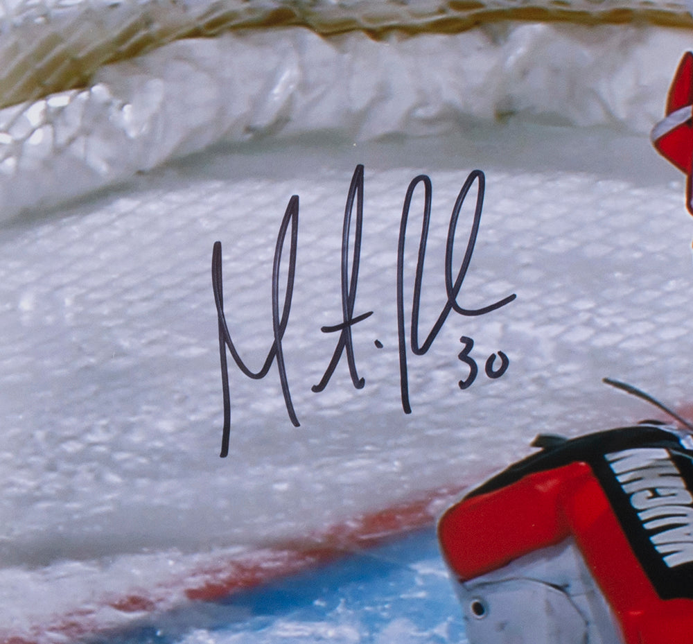 Martin Brodeur New Jersey Devils Autographed 16 x 20 with Elias Photograph