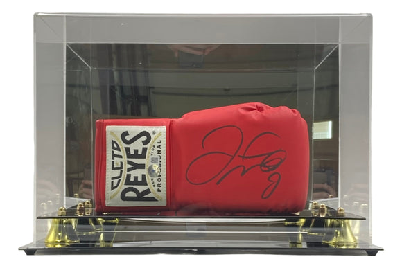 Floyd Mayweather Jr Signed Red Cleto Reyes Right Hand Boxing Glove BAS w/ Case Sports Integrity