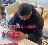 Michael B Jordan "Creed" Signed Framed Silver LH Cleto Reyes Boxing Glove BAS ITP Sports Integrity