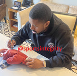 Michael B Jordan "Creed" Signed Red Right Hand Everlast Boxing Glove BAS w/ Case Sports Integrity