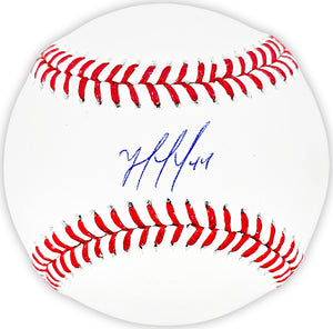 Yordan Alvarez Houston Astros Signed Rawlings Official MLB Baseball BAS Sports Integrity