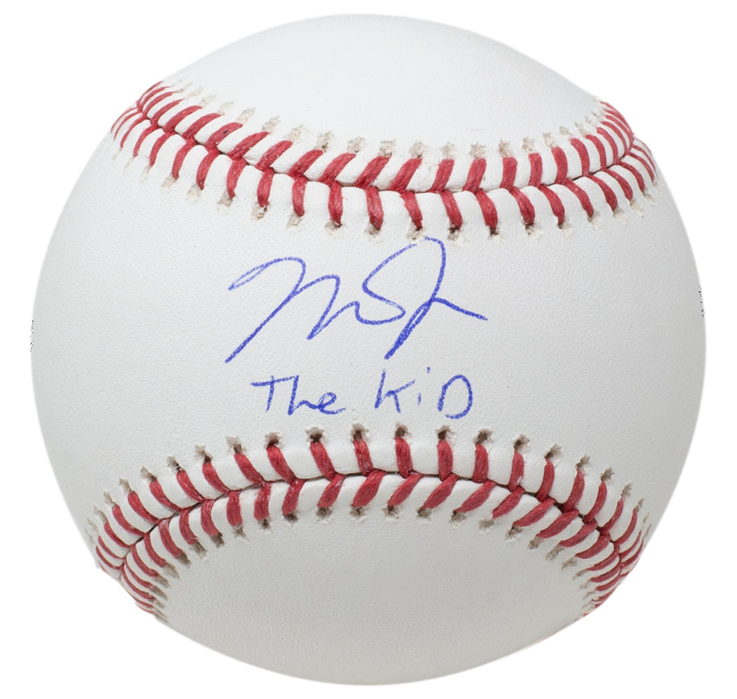 mike trout signature