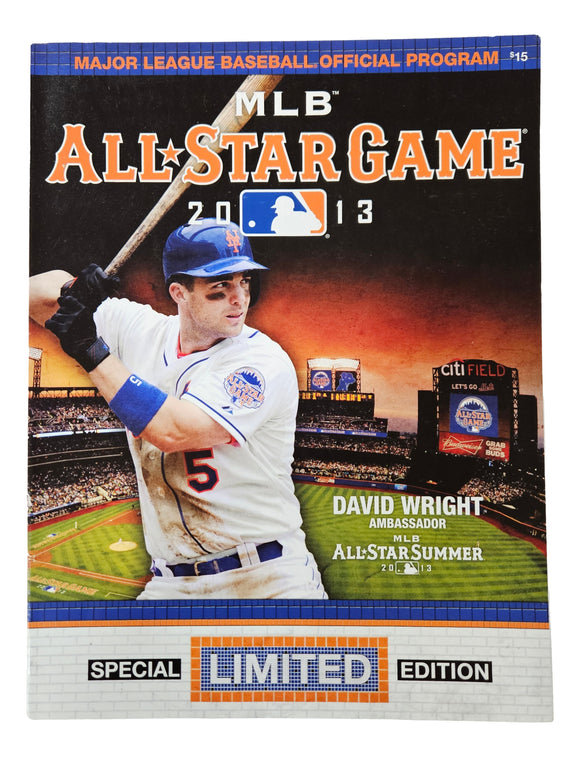 2013 MLB All Star Game Program Sports Integrity
