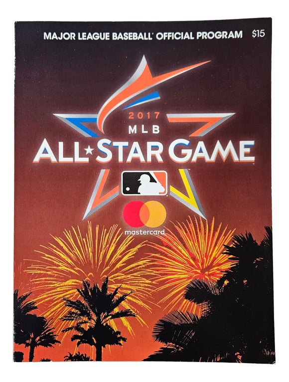 2017 MLB All Star Game Program Sports Integrity
