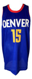 Nikola Jokic Denver Signed Blue Basketball Jersey JSA