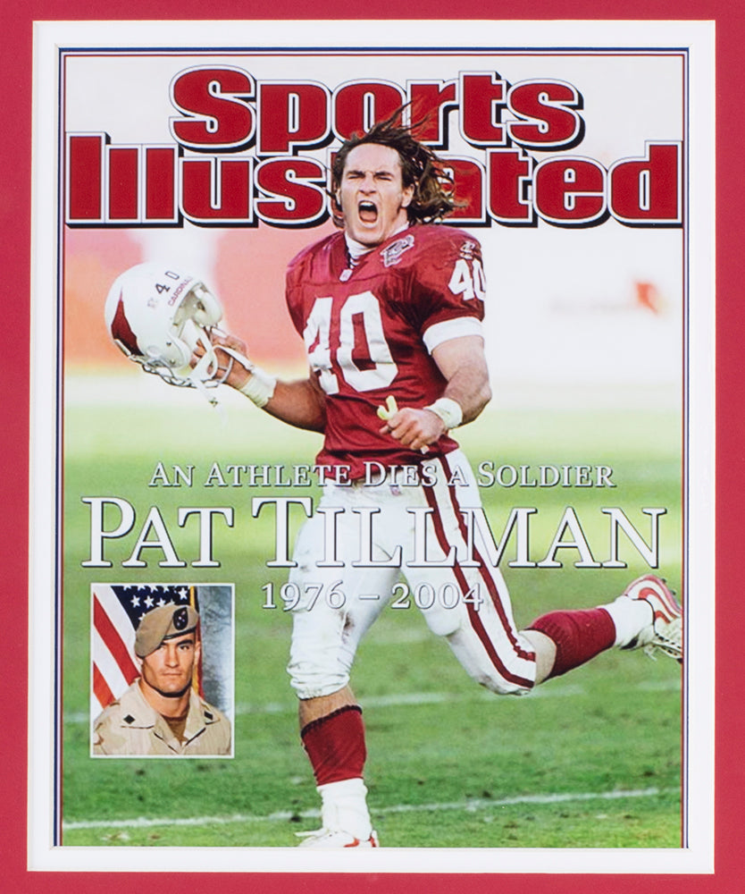 Framed Pat Tillman Arizona Cardinals Football 12x15 Photo