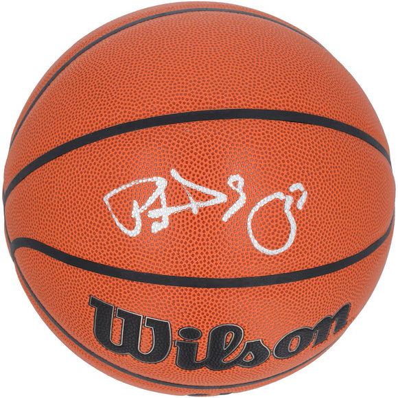 Patrick Ewing New York Knicks Signed NBA Wilson Replica Basketball