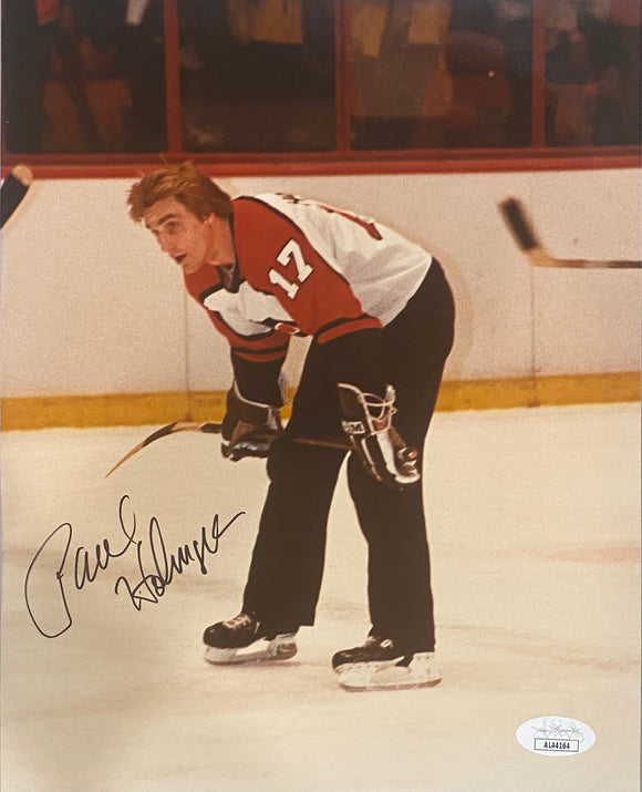 Paul Holmgren Signed 8x10 Philadelphia Flyers Photo JSA AL44164 Sports Integrity