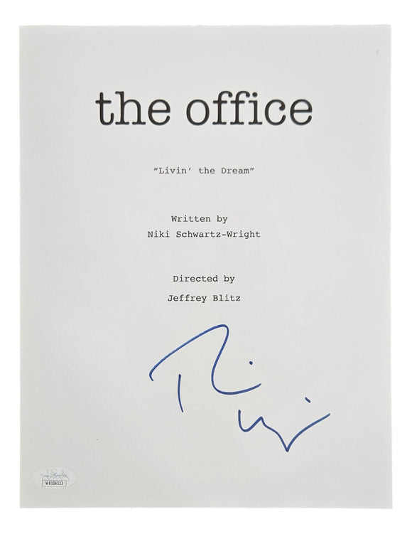 Rainn Wilson Signed The Office Script Cover JSA ITP WB106533