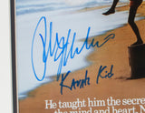 Ralph Macchio Signed Framed 11x17 Karate Kid Poster Photo Karate Kid Insc JSA Sports Integrity