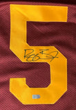 Reggie Bush Signed Maroon College Football Jersey Sports Integrity