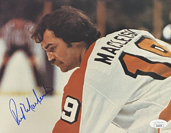 Rick Macleish Signed 8x10 Philadelphia Flyers Photo JSA AL44278 Sports Integrity