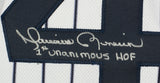 Mariano Rivera Signed Yankees Majestic Auth. FlexBase Jersey Unanimous HOF JSA Sports Integrity