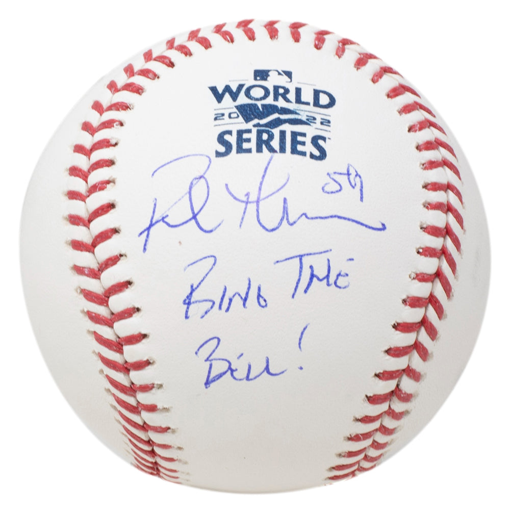 Rob Thomson Signed Phillies 2022 World Series Baseball Ring The Bell BAS