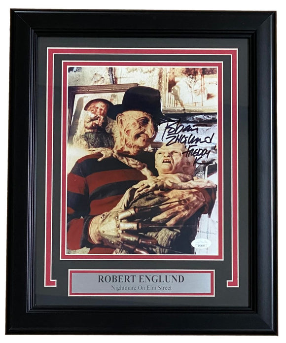 Robert Englund Signed Framed 8x10 A Nightmare On Elm St Photo Freddy K JSA