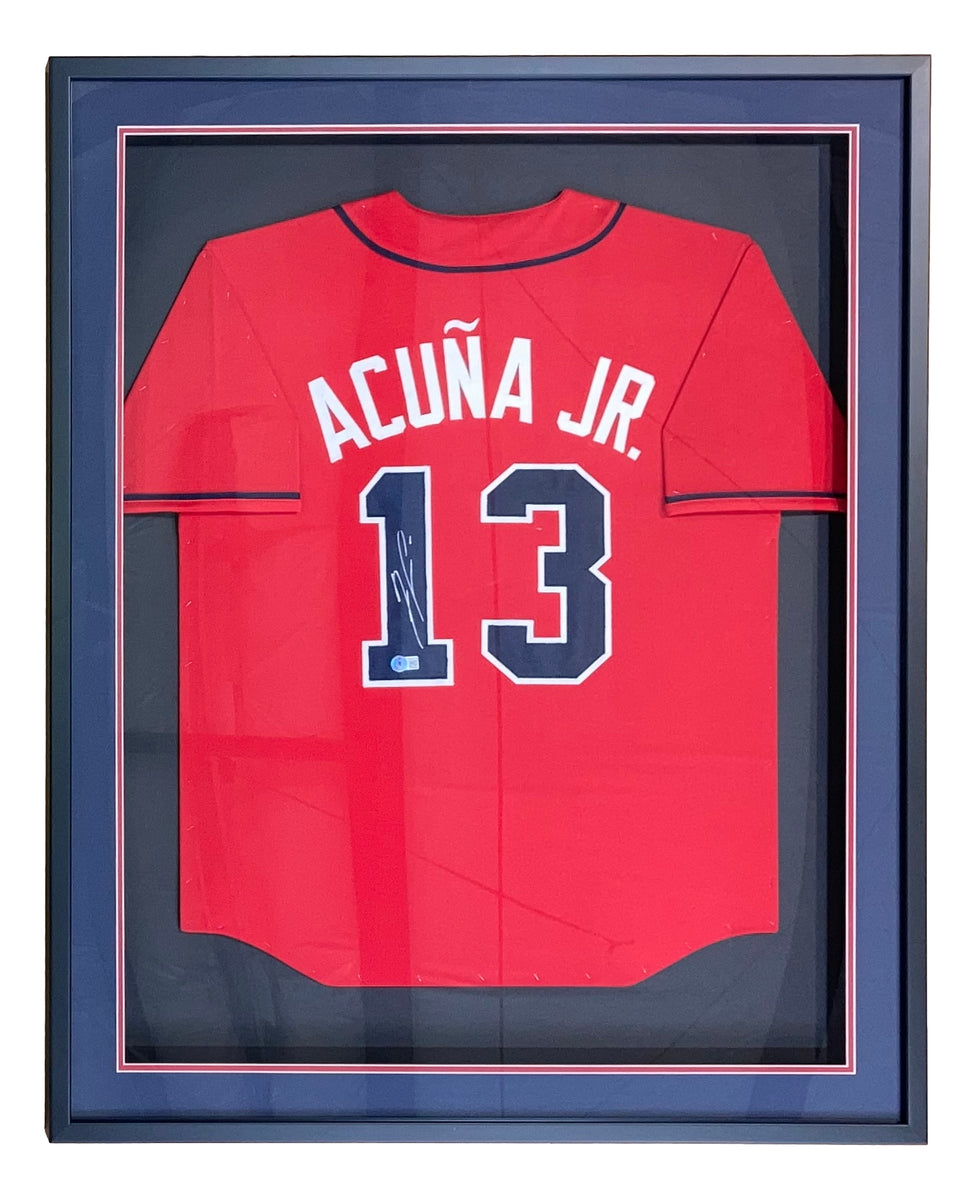 ronald acuna jr jersey red