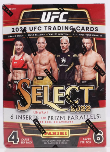 2022 Panini Select UFC Sealed MMA Trading Blaster Card Box Sports Integrity