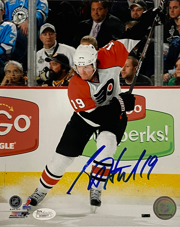 Scott Hartnell Signed 8x10 Philadelphia Flyers Photo JSA Hologram Sports Integrity