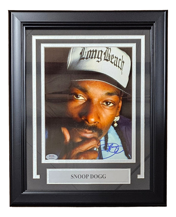 Snoop Dogg Signed Framed 8x10 Photo PSA AN18969 Sports Integrity