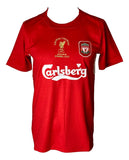 Steven Gerrard Signed Liverpool FC Soccer Jersey BAS