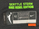 Sue Bird Signed Seattle Storm Black Nike WNBA XL Jersey JSA Sports Integrity