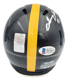 Terry Bradshaw Signed Pittsburgh Steelers Mini Speed Helmet BAS
