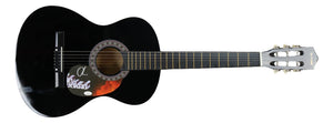 The Weekend Signed 38" Black Acoustic Guitar JSA Sports Integrity