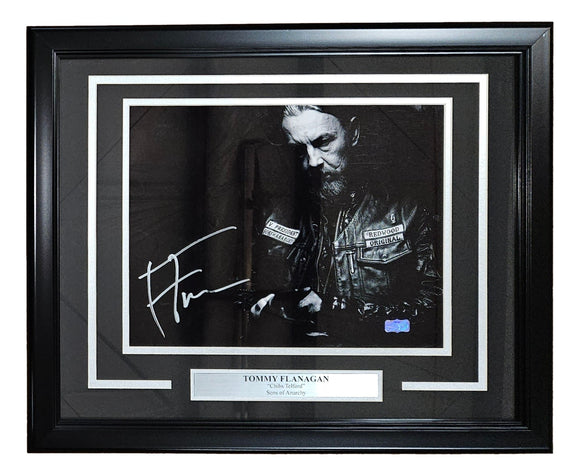 Tommy Flanagan Signed Framed 11x14 Sons Of Anarchy Photo Radtke Sports Integrity