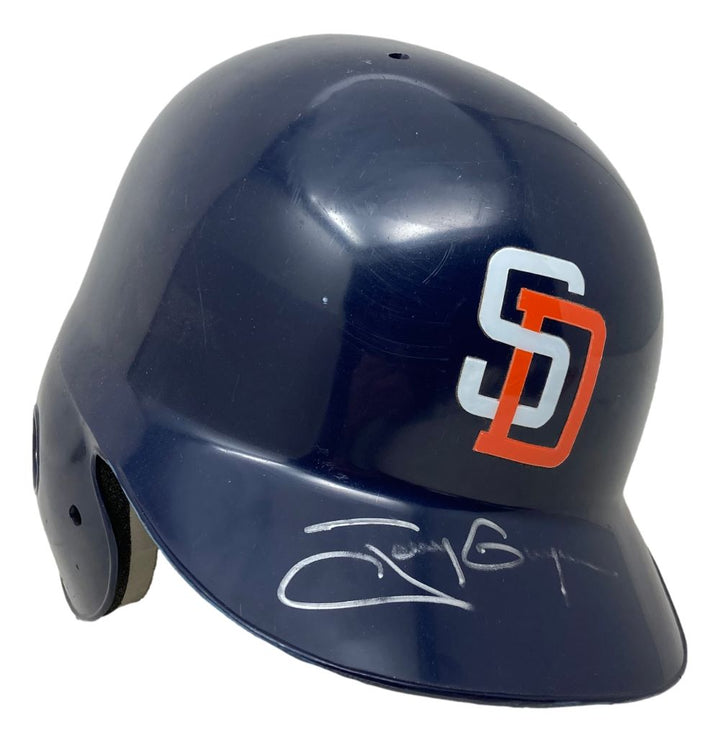 Tony Gwynn Signed Game Used 1998 San Diego Padres Batting Helmet BAS+LOA