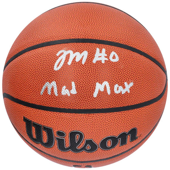 Tyrese Maxey 76ers Signed Authentic NBA Wilson I/O Basketball Mad Max Inscribed