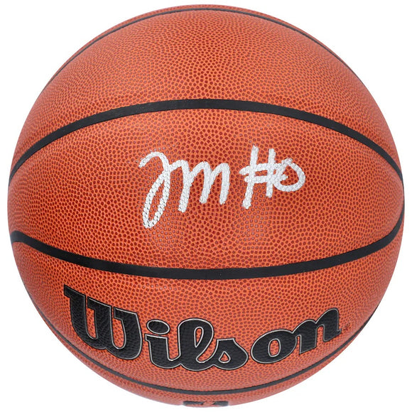 Tyrese Maxey Philadelphia 76ers Signed Authentic NBA Wilson I/O Basketball