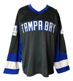 Vincent Lecavalier Tampa Bay Signed Black Hockey Jersey JSA ITP