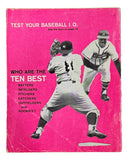Warren Spahn Milwaukee Braves Signed 1959 Dell Sports Magazine BAS