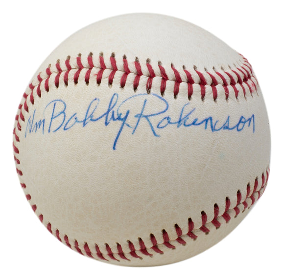 William Bobby Robinson Signed Negro League Baseball BAS AA21487 Sports Integrity