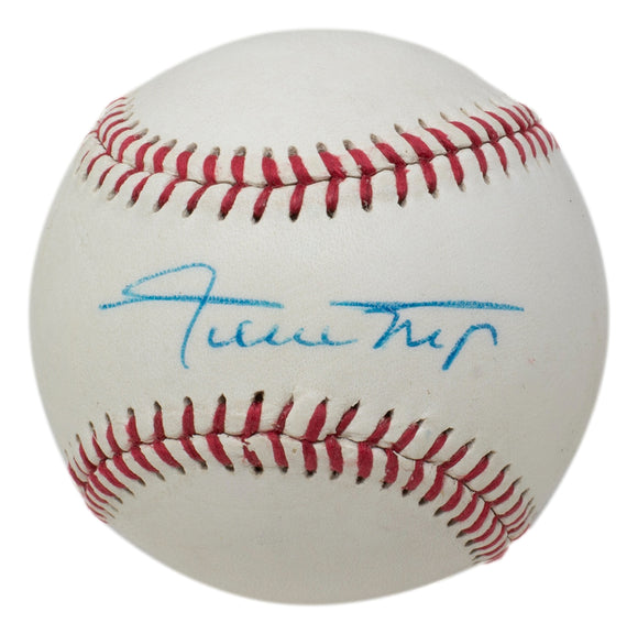 Willie Mays Monte Irvin Dual Signed Giants Baseball BAS LOA AA05925 Sports Integrity
