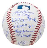2000 Yankees World Series MVP Signed Baseball Jeter Rivera Steiner MLB Holo 808 Sports Integrity
