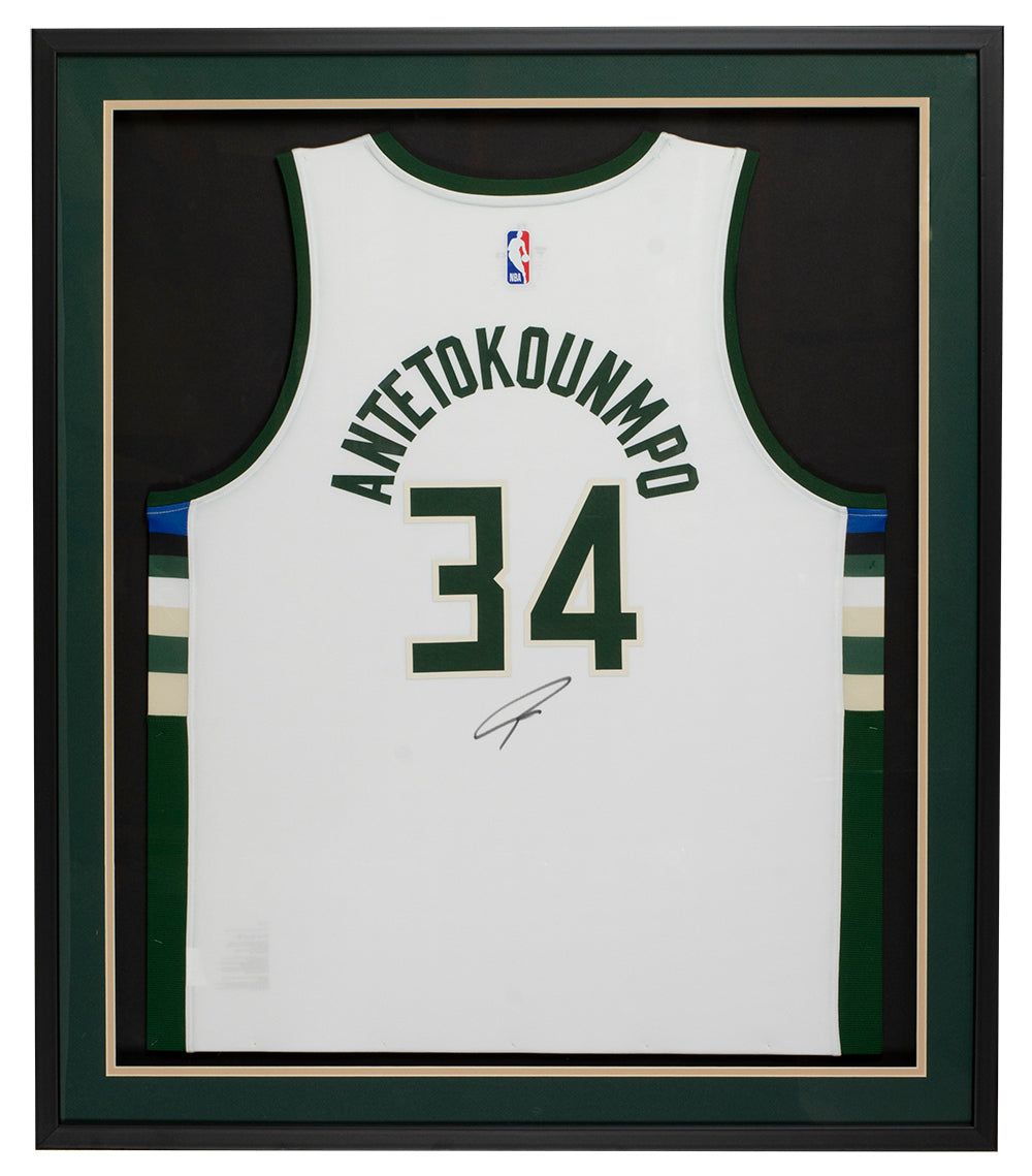 Just got my signed Giannis jersey from the NBA Store! Can't wait
