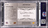 2014 UD Exquisite Endorsements Jack Nicklaus #EE-JN Auto 25/25 PSA/DNA Auto 10